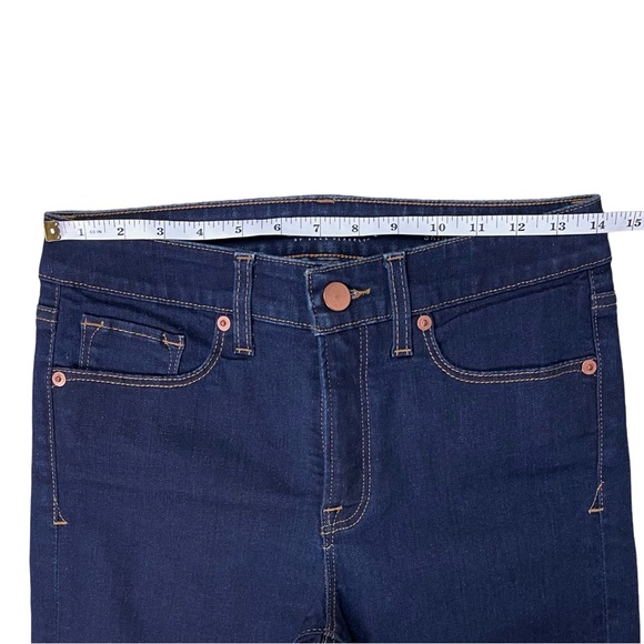 Spanx By Sara Blakely Women’s Dark Rinse Blue Denim The Slim-X Skinny Jeans EUC - Picture 9 of 9